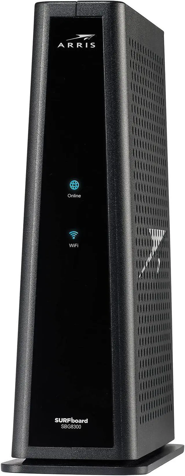 Alt view image 2 of 3 - ARRIS SURFboard SBg8300 DOcSIS 31 gigabit cable Modem & Ac2350 Wi-Fi Router  comcast Xfinity, cox, Spectrum & more  Four 1 gbps Ports  1 gbps Max Internet Speeds  4 OFDM channels 2 Year Warranty