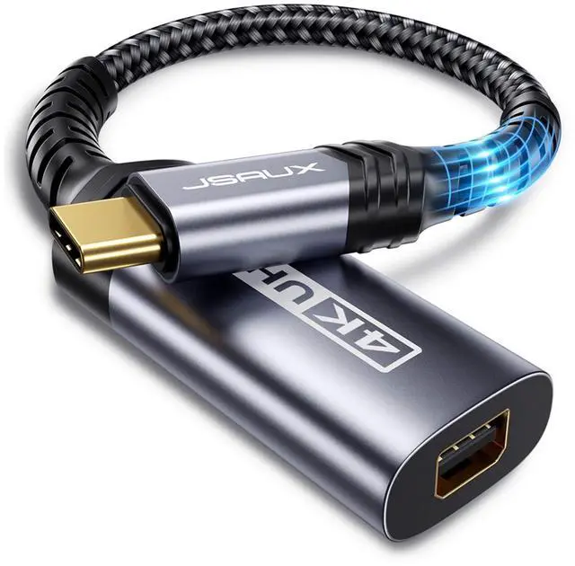 Main image of USB C to Mini DisplayPort Adapter, 4K@60Hz, USB-C to Mini DisplayPort, Uni-Directional, for DP Alt Mode Devices, Not Compatible with Thunderbolt/Thunderbolt 2 Displays