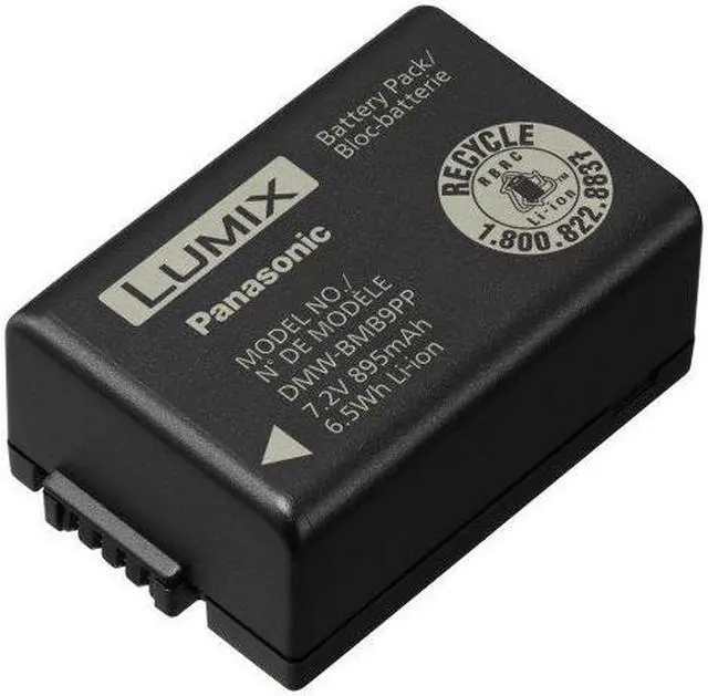 Alt view image 7 of 8 - Panasonic DMW-BMB9 Rechargeable Lithium-Ion Battery for Select Panasonic Camera