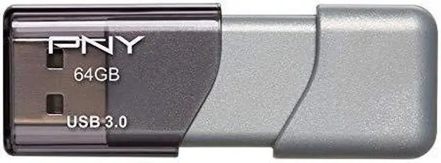Alt view image 7 of 7 - PNY Turbo 64GB USB 3.0 Flash Drive - P-FD64GTBOP-GE