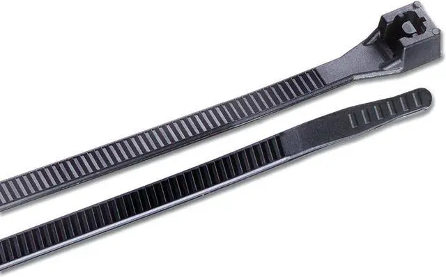 Alt view image 9 of 9 - 100PK 6" BLK Cable Tie