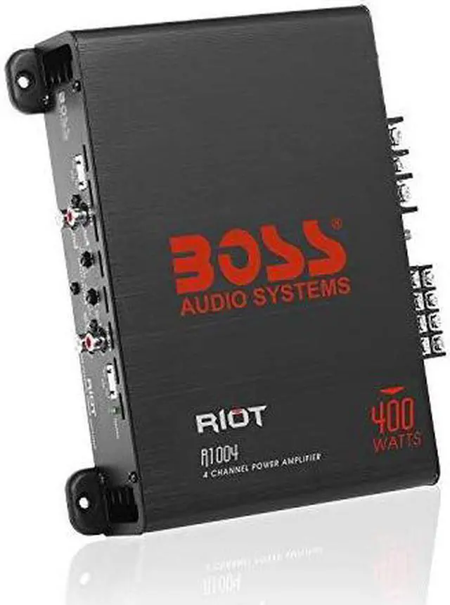 Alt view image 4 of 4 - 2) Boss CH6530 6.5" 300W + 2) CH6920 6x9" 350W 2-Way Speakers + R1004 400W Amp