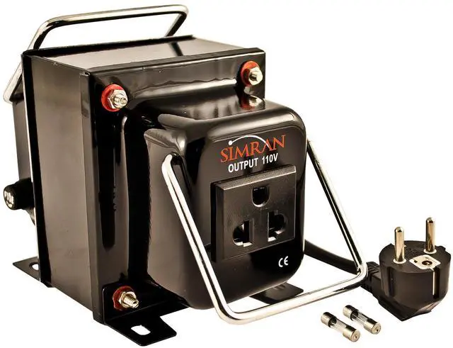 Main image of THG-1000 Step Down Voltage Transformer 1000 Watts Converts AC 220/240 Volt to 110 Volt