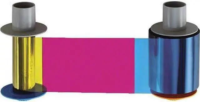 Alt view image 11 of 11 - Fargo Ribbon Cartridge - YMCKO