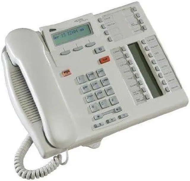 Alt view image 2 of 2 - norstar t7316e telephone platinum