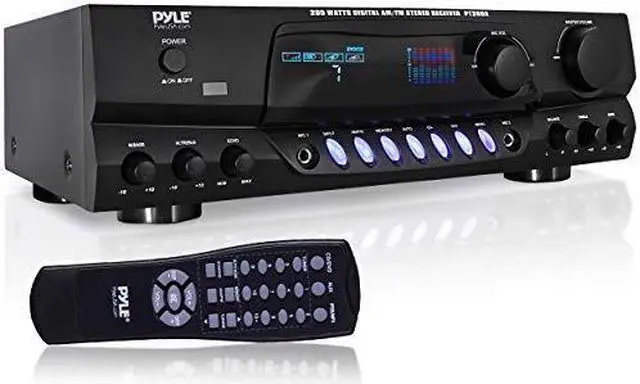 Alt view image 2 of 2 - PYLE PT260A 200-Watt Digital AM/FM Stereo Receiver