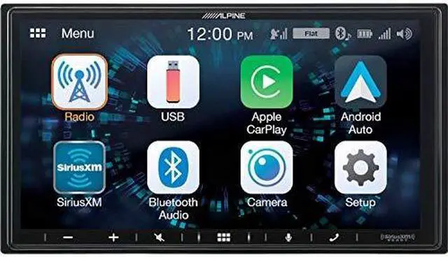 Alt view image 10 of 10 - Alpine ILX-W650 Digital Multimedia 7 Inch Screen Mechless Bluetooth Car Receiver