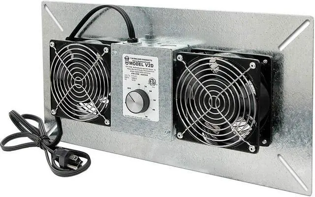 Alt view image 7 of 7 - Crawl Space Fan, 220 cfm, Automatic