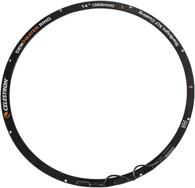 Main image of Celestron - Dew Heater Ring - Aluminum Dew Prevention - Compatible 14  Schmidt-Cassegrain  EdgeHD  RASA Telescope Black