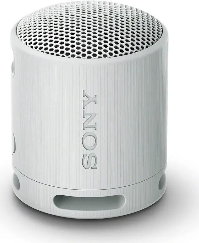 Alt view image 13 of 13 - Sony SRSXB100H XB100 Compact Bluetooth Speaker - Light Gray
