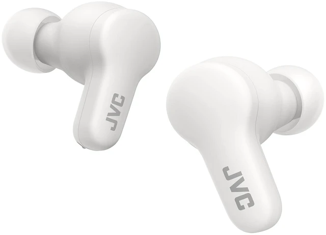 Alt view image 2 of 4 - Gumy HAA7T2W True Wireless Earbuds, White Bluetooth 5.3, 24-Hour Playback, IPX4 Water Resistant, XS/S/M/L Earpieces, Built-in Mic