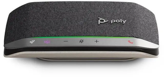 Main image of Poly Sync 20 USB-C Personal Portable Smart Speakerphone (Plantronics) Long Battery Life Noise/Echo Reduction -Works w/Teams (Certified), Zoom, PC, Mac, Mobile Amazon Exclusive