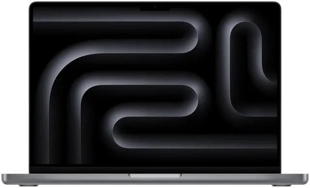 Main image of Apple 2023 MacBook Pro Laptop M3 chip with 8core CPU, 10core GPU: 14.2-inch Liquid Retina XDR Display, 8GB Unified Memory, 1TB SSD Storage. Works with iPhone/iPad; Space Gray