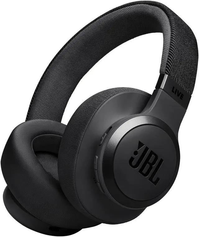 Alt view image 8 of 8 - JBL LIVE770NCBLK Live 770NC Wireless Over-Ear Adaptive Noise Canceling Headphones - Black