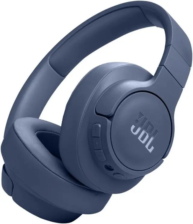 Alt view image 7 of 13 - JBL T770NCBLU Tune 770NC Wireless Over-Ear Headphones - Blue