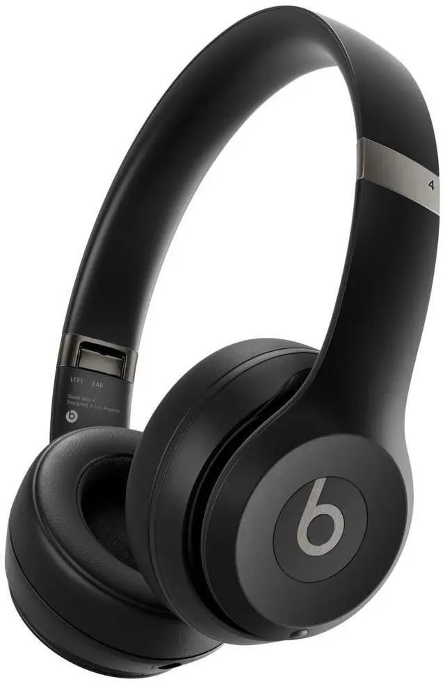 Main image of Beats Solo 4 - Wireless Bluetooth On-Ear Headphones Apple & Android Compatible Up to 50 Hours of Battery Life - Matte Black