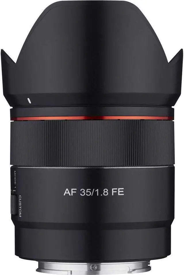 Alt view image 6 of 6 - Rokinon AF 35mm f/1.8 FE Compact Full Frame Wide Angle Lens for Sony E #IO3518-E