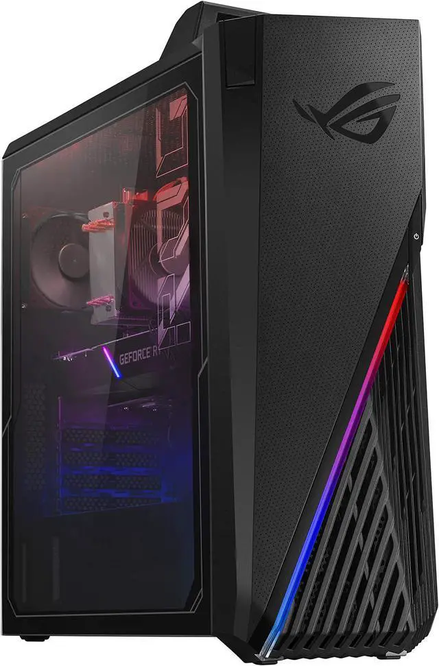 Alt view image 5 of 5 - ASUS ROG Strix GA15DK Gaming Desktop PC, AMD Ryzen 7 5800X, GeForce RTX 3070, 16GB DDR4 RAM, 512GB SSD + 1TB HDD, Wi-Fi 5, Windows 10 Home, GA15DK-AS776
Computer