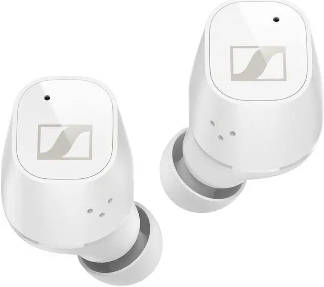 Alt view image 8 of 15 - Sennheiser CXPLUSTW1 True Wireless Earbuds - White