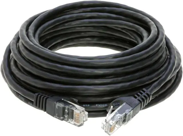 Alt view image 5 of 5 - Cables Direct Online Cat6 75FT Ethernet Cable  High-Speed RJ45 Networking for Xbox, PC, PS4, Modem, & Router  Black