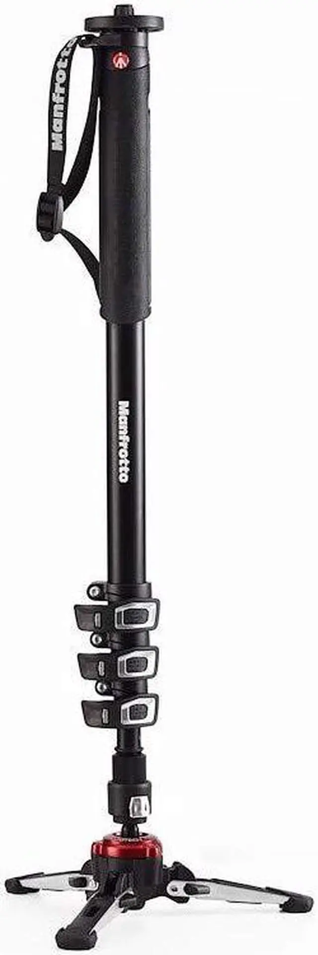 Alt view image 5 of 8 - Manfrotto MVMXPROA4US Xpro Aluminum Video 4-Section Monopod