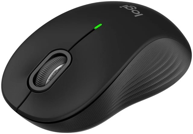 Main image of Signature M550 Wireless Mouse Small to Medium Sized Hands - Black | For small to medium sized hands, 2-year battery, silent clicks, multi-device compatibility