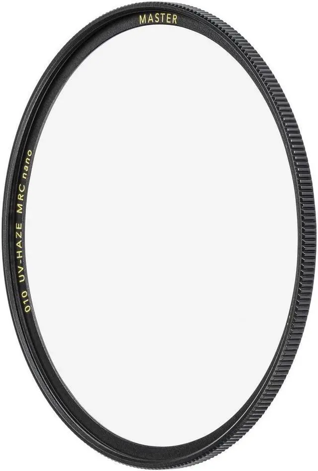 Main image of B+W 82mm Master UV Haze MRC Nano Filter  Black  Brass Mount  UV Protection  Water-resistant  ECO-Friendly Packaging