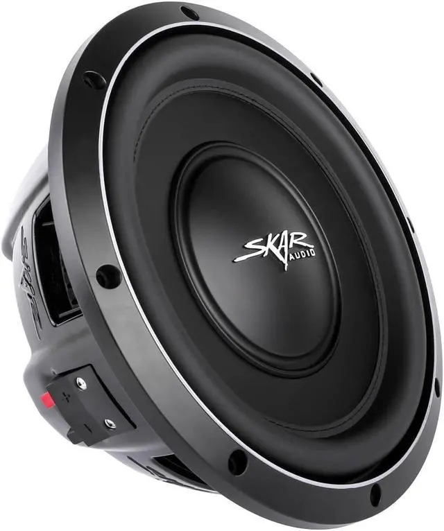 Main image of Skar Audio VS-10 D4 10"" 1000W Max Power Dual 4 Ohm Shallow Mount Car Subwoofer