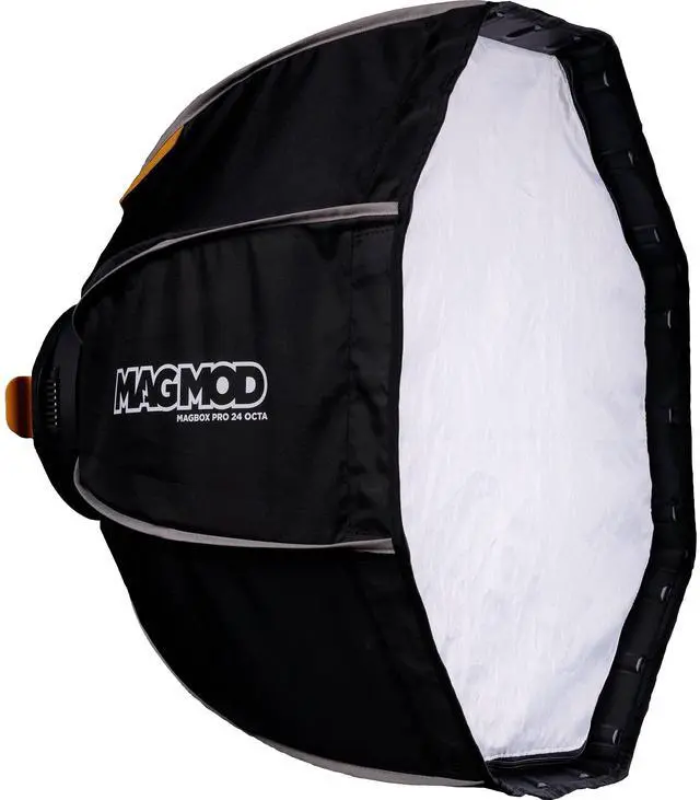 Alt view image 2 of 14 - MagMod MagBox PRO 24"" Octa Softbox with Integrated Gel Slot and Storage Pocket for Fabric Diffuser | Compatible with Speedlight Flashes and Strobes