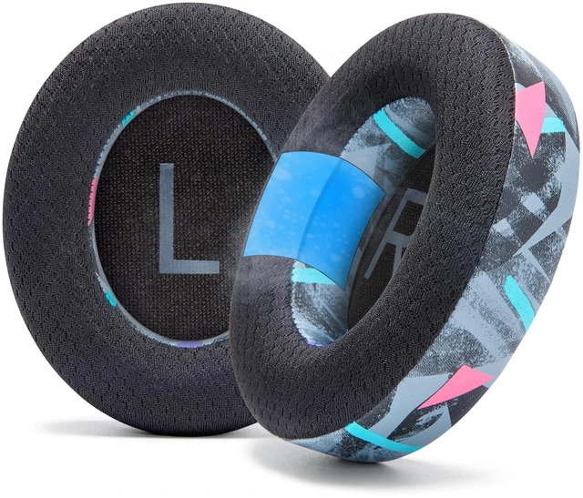 Main image of Freeze NC700 - Cooling Gel Ear Pads for Bose Noise Canceling 700 Made by Wicked Cushions Breathable Sports Fabric, Extra Thick & Cooler for Longer 90's Black