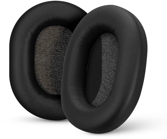 Main image of Replacement Earpads for Sony WH-1000XM5 Headphones - Soft Vegan Leather Cushions for Extra Comfort, Easy & Quick Installation, by (Black)