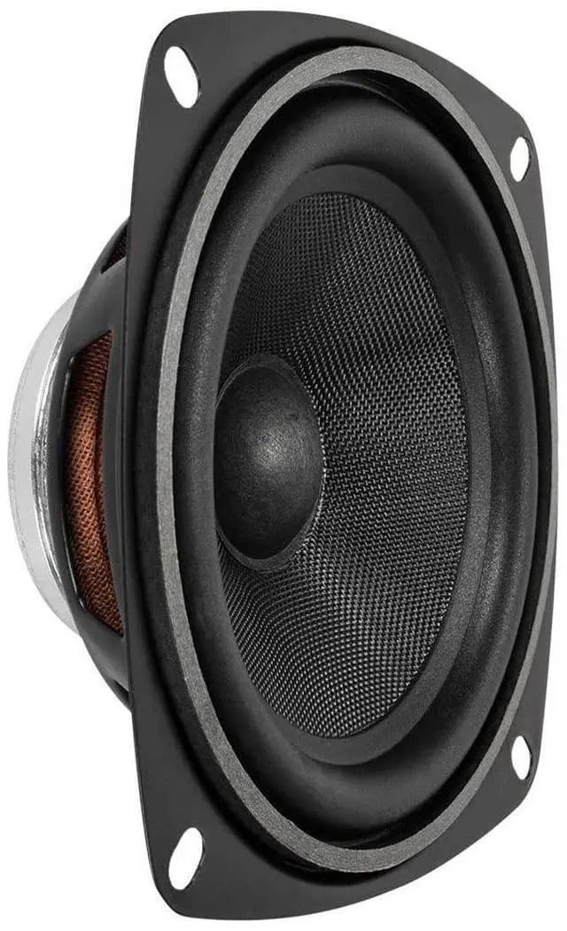 Main image of 4" Full-Range Neodymium Speaker 4MR60-NDY-4 PRO Audio Midrange - 60 Watts, 4 Ohm - Compact and Powerful Driver for Car Audio - Low Profile, High Fidelity Sound (Single)