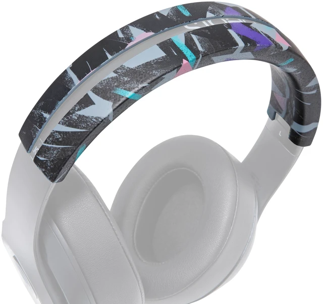 Main image of BandZ Studio & Studio Pro - Silicone Headband Cover for Beats Studio Made by Wicked Cushions Does Not Fit Beats Solo Enhanced Comfort & Sweat Protection 90's Black