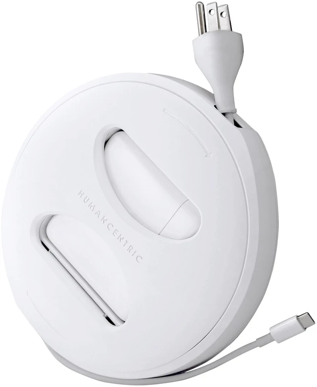 Main image of Cord Winder for MacBook Charger Organizer, Cable Reel for MacBook Chargers, Travel Charging Case 60W, 61W, 67W USB-C & MagSafe, Apple MacBook Pro & Air Cord Storage, Large