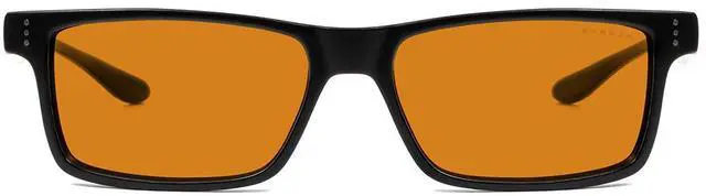 Alt view image 9 of 9 - Gunnar Vertex, Precision Gaming Eyewear with Gunnar Focus, Onyx Frames, Amber Max Lens for late night gaming and improved sleep, 98% Blue Light and 100% UV Protection, VER-00112