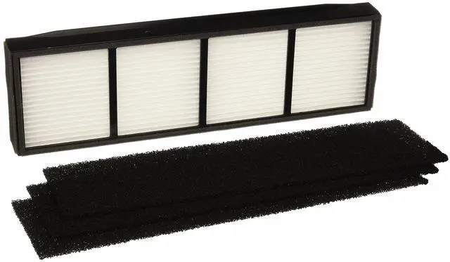 Alt view image 3 of 4 - oransi replacement pack for finn hepa air purifiers, 3 carbon pre-filter and 1 v-hepa air filter, filter life up to 24 months