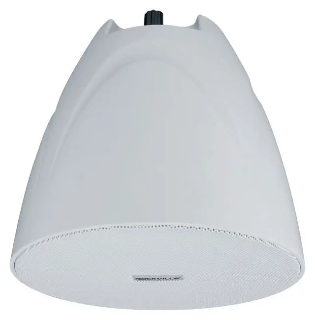 Alt view image 2 of 7 - PEN-525T White 5.25" 70V Hanging Pendant Speaker, 4-Pack | for Restaurants, 70V/100V Transformer Taps: 40W, 20W, 10W, 5W or 8 Ohm 60W RMS, Euroblock Terminals, Deep Bass