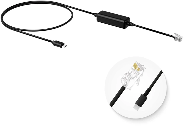 Alt view image 2 of 2 - Yealink EHS35 - Wireless Headset Adapter