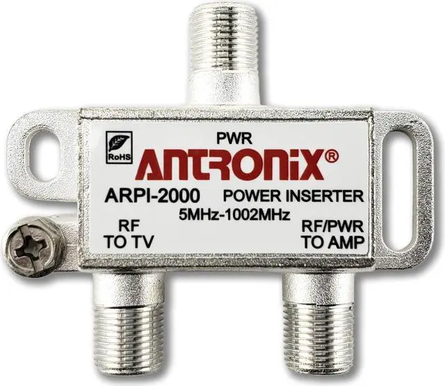 Alt view image 8 of 8 - Antronix ARPI-2000 Drop Power Inserter Power Bringing Coaxial Splitter