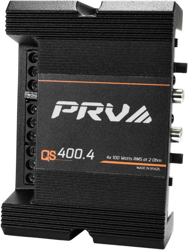 Alt view image 7 of 7 - PRV Audio QS400.4 2 Ohm Mini Compact 4 Channel Full Range Class D Amplifier
