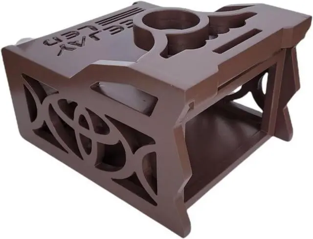 Main image of One Din Two EQ BROWN PAINT TOYOTA Stylish Wooden Controller Case for Mobile Competitions