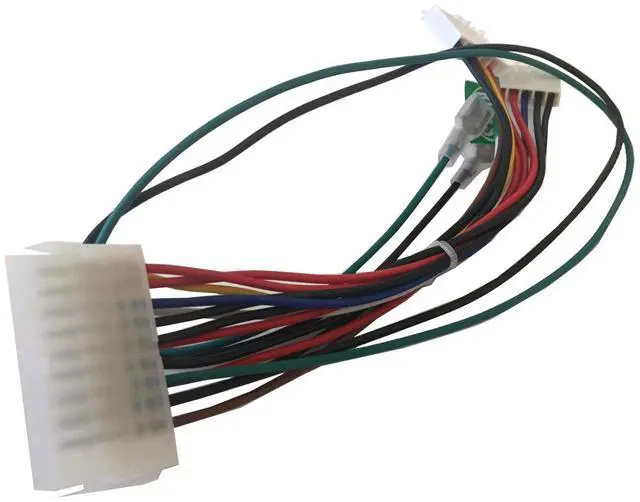 Main image of AYA 7" (7-Inch) ATX 20-Pin to AT P8+P9 6-Pin with Push Power Button Wires Converter Adapter