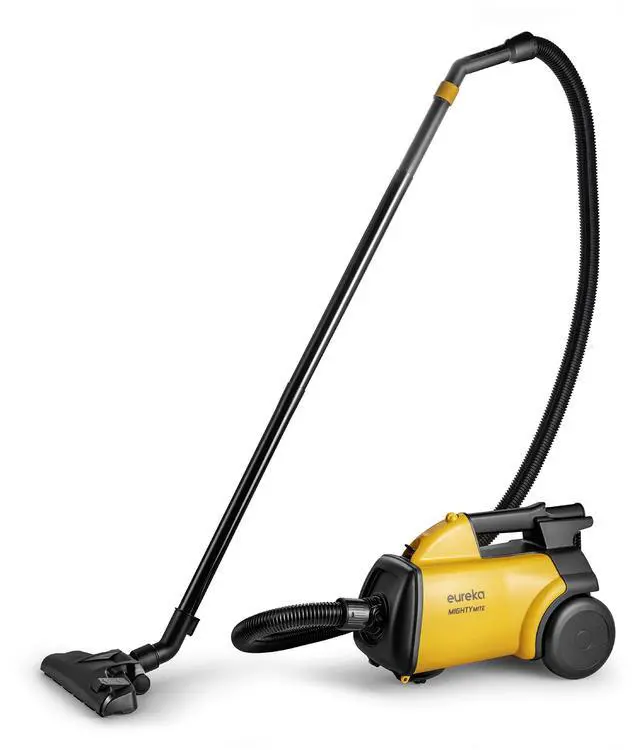 Main image of 3670M Canister Cleaner, Lightweight Powerful Vacuum for Carpets and Hard floors, w/ 5bags,Yellow