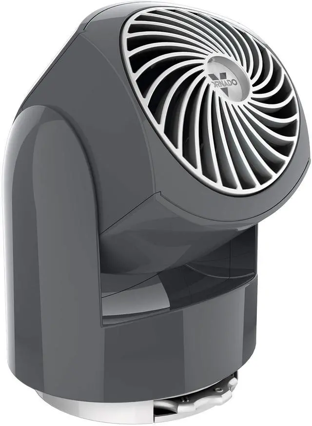 Main image of Vornado Flippi V6 Compact Air Circulator Fan, Quiet Portable Travel Fan for Office or Bedroom, Adjustable Head, 2 Speeds, Storm Gray