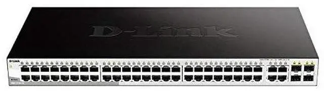 Alt view image 9 of 9 - D-LINK WebSmart 48-Port Gigabit Switch with 4 SFP (DGS-1210-52)
