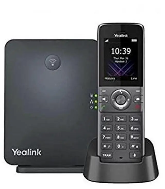 Alt view image 10 of 11 - yealink w73p ip dect phone bundle w73h with w70 base