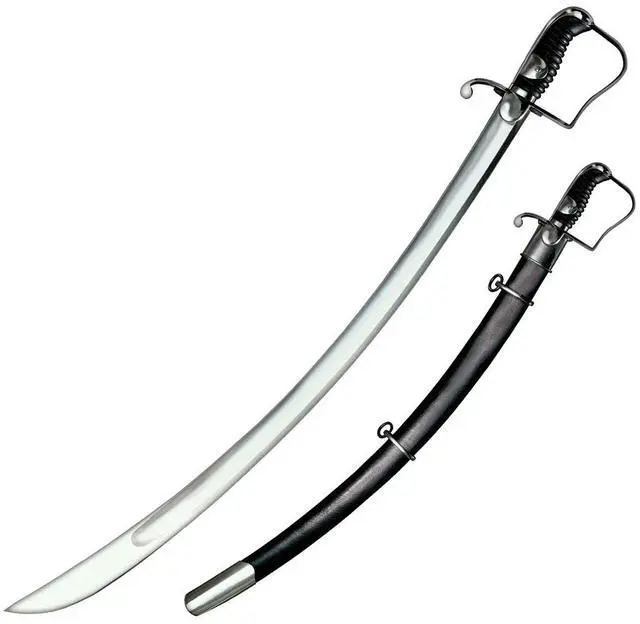 Alt view image 16 of 16 - COLDSTEEL 88S Cold Steel 1796 Light Cavalry Saber (Leather Scabbard)