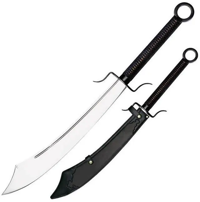 Alt view image 3 of 3 - Cold Steel CSCS88CWS Carbon Steel Cord Wrap Handle Oriental Chinese War Sword 37
