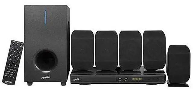 Alt view image 8 of 8 - Supersonic SC-38HT 5.1 Channel DVD Home Theater System