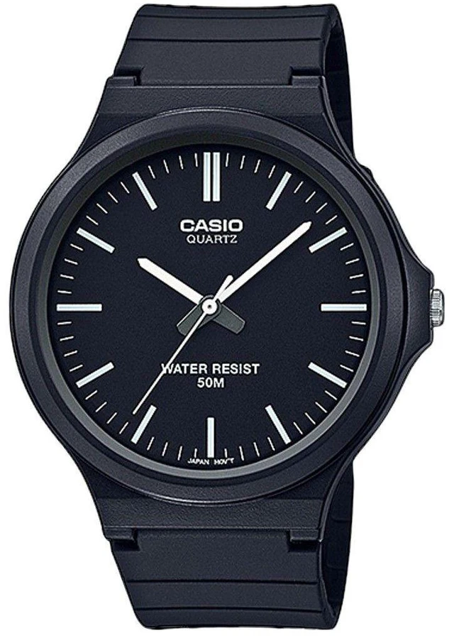 Alt view image 4 of 4 - Casio Youth Analog Resin Strap Black Dial Quartz MW-240-1EV Men's Watch